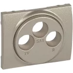 LEGRAND 771473 Galea Life TV-RD-SAT burkolat 2 km titánium