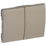   LEGRAND 771479 Galea Life kettős billentyű 2 fényjelzős,titánium