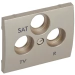 LEGRAND 771489 Galea Life TV-RD-SAT burkolat titánium