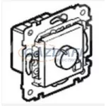 LEGRAND 771494 IOBL termosztát PL titánium burkolattal