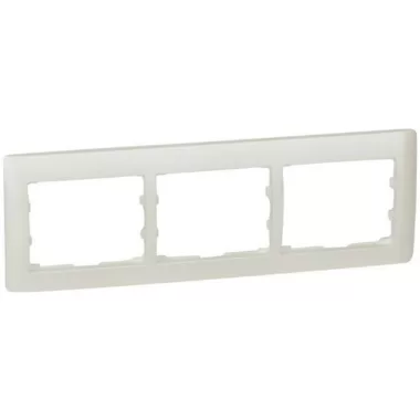 LEGRAND 771503 Galea Life keret 3-as vízszintes, gyöngyház
