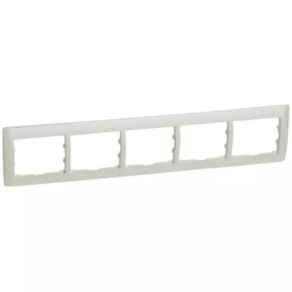 LEGRAND 771505 Galea Life frame 5 horizontal, pearl