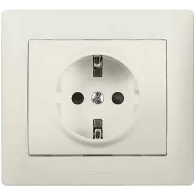 LEGRAND 771562 Galea Life 2P + F socket, spring, pearl