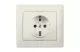 LEGRAND 771562 Galea Life 2P + F socket, spring, pearl