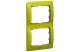 LEGRAND 771926 Galea Life frame 2 vertical, glitter green