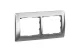 LEGRAND 771932 Galea Life frame 2 horizontal, chrome