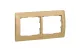 LEGRAND 771962 Galea Life frame 2 horizontal, maple