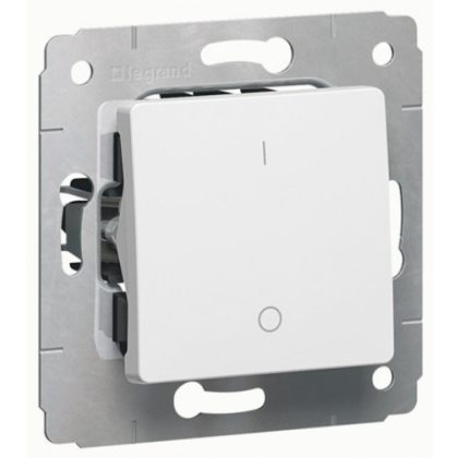 LEGRAND 773602 Cariva two-pole switch without frame white