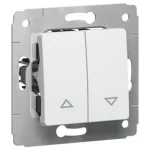 LEGRAND 773614 Cariva redőnynyomó keret nélkül fehér