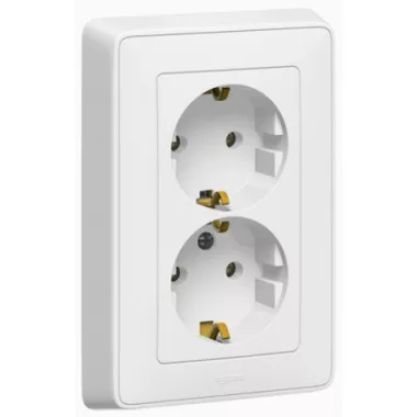 LEGRAND 773627 Cariva 2x2P + F socket LEGRAND 773627 Cariva 2x2P + F socket
