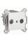 LEGRAND 773633 Cariva TV-RD socket performs 10 dB without frame white
