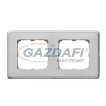 LEGRAND 773672 Cariva kettes keret, alumínium
