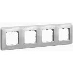 LEGRAND 773674 Cariva 4-es keret, alumínium