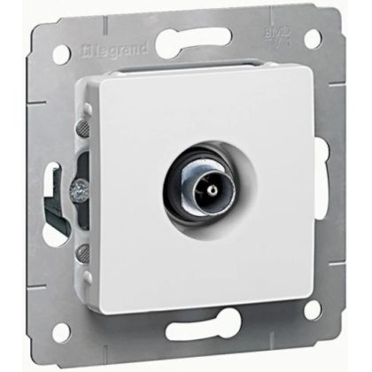   LEGRAND 773678 Cariva TV socket performs 1.5dB without frame white