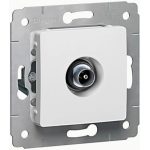   LEGRAND 773679 Cariva TV socket performs 10dB without frame white