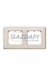 LEGRAND 773682 Cariva kettes keret, homok