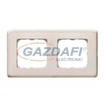 LEGRAND 773682 Cariva kettes keret, homok
