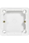 LEGRAND 773696 Cariva switch box for switch, 25 mm deep, white