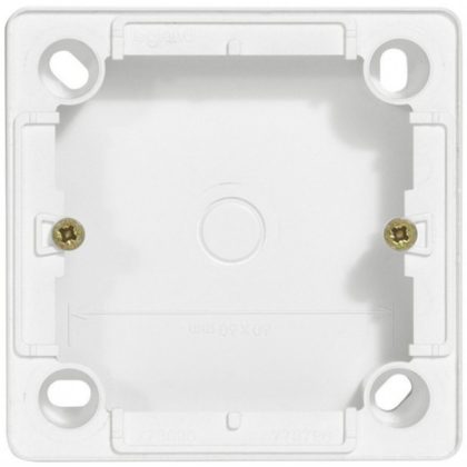   LEGRAND 773697 Cariva lifting box for 2P + F socket, 36 mm deep, white