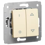 LEGRAND 773704 Cariva shutter switch without frame beige