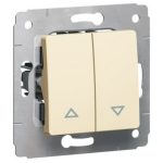   LEGRAND 773714 Cariva shutter switch without pressure frame beige