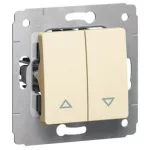   LEGRAND 773714 Cariva shutter switch without pressure frame beige