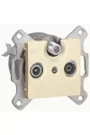 LEGRAND 773735 Cariva TV-RD-SAT socket end cap 1.5dB without frame beige