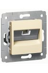 LEGRAND 773738 Cariva telephone connector 1xRJ11 without frame beige