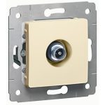   LEGRAND 773778 Cariva TV socket performs 1.5dB without frame beige
