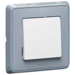 LEGRAND 773801 Cariva with single pole switch frame, white