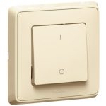 LEGRAND 773902 Cariva two-pole switch with frame beige
