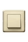 LEGRAND 773906 Cariva toggle switch with beige frame
