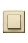 LEGRAND 773911 Cariva with one-pole pressure frame in beige LEGRAND 773911 Cariva with one-pole pressure frame in beige