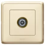 LEGRAND 773978 Cariva TV socket with 1.5dB frame beige