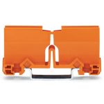   Wago 773-332 Rögzítő-távtartó; 773 sorozat - 2,5 mm² / 4 mm² / 6 mm²; kalapsínre/csavaros szereléshez; narancssárga