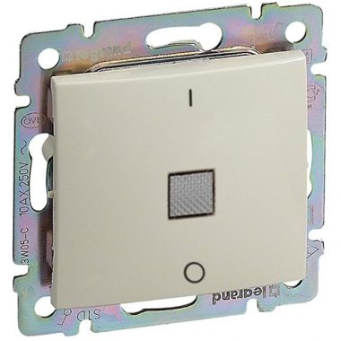 LEGRAND 774103 Valena toggle switch with indicator light 16A, ivory