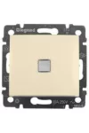 LEGRAND 774112 Valena kettős váltókapcsoló jelzőfénnyel, elefántcsont