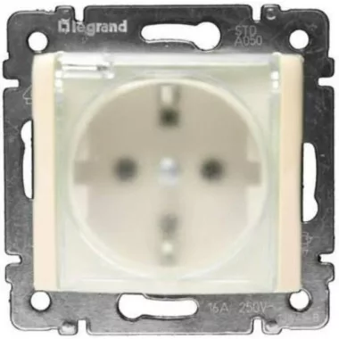 LEGRAND 774120 Valena IP44 2P+F dugalj csatlakozóaljzat csapófedéllel, elefántcsont LEGRAND 774120 Valena IP44 2P+F dugalj csatlakozóaljzat csapófedéllel, elefántcsont
