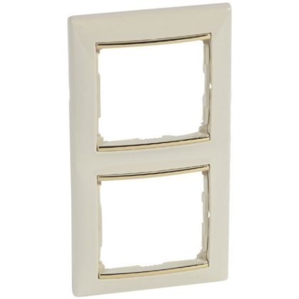 LEGRAND 774156 Valena Ivory / Gold, vertical frame 2