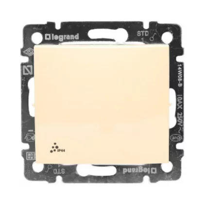 LEGRAND 774197 Valena IP44 keresztkapcsoló, elefántcsont
