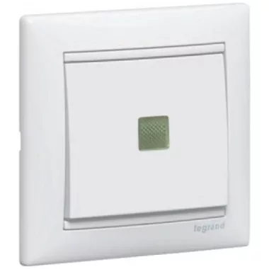 LEGRAND 774203 Valena váltókapcsoló jelzőfénnyel 16A, fehér
