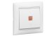 LEGRAND 774214 Valena bipolar switch with indicator light 16A, white