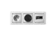 LEGRAND 774321 Valena 2P+F dugalj csatlakozóaljzat gyermekvédelemmel, elefántcsont