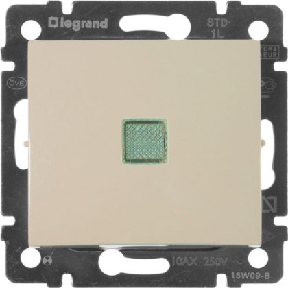   LEGRAND 774325 Valena váltókapcsoló ellenőrzőfénnyel, elefántcsont