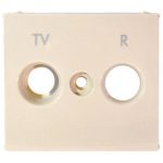   LEGRAND 774342 Valena TV-RD antenna-csatlakozóaljzat burkolat elefántcsont