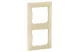 LEGRAND 774356 Valena kettős keret függőleges elefántcsont