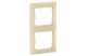 LEGRAND 774356 Valena kettős keret függőleges elefántcsont