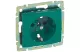 LEGRAND 774372 Valena 2P+F dugalj csatlakozóaljzat zöld