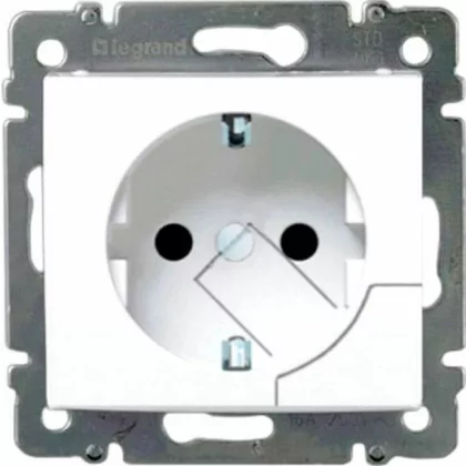   LEGRAND 774394 Valena 2P+F dugalj csatlakozóaljzat kiemelővel fehér