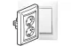 LEGRAND 774400 Valena 2x2P + F socket white LEGRAND 774400 Valena 2x2P + F socket white